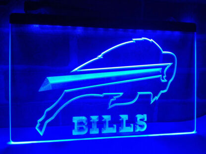 Buffalo Bills LED Sign - Man Cave & Game Room Decor - Image 3