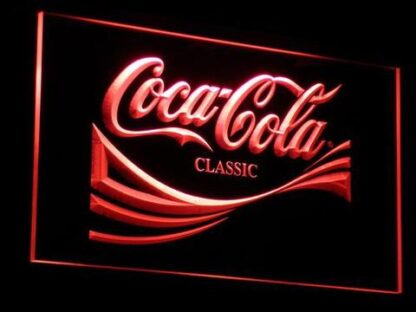 Coca-Cola LED Sign | Vintage Coke Neon Light for Home & Bar 8 x 12 - Image 6