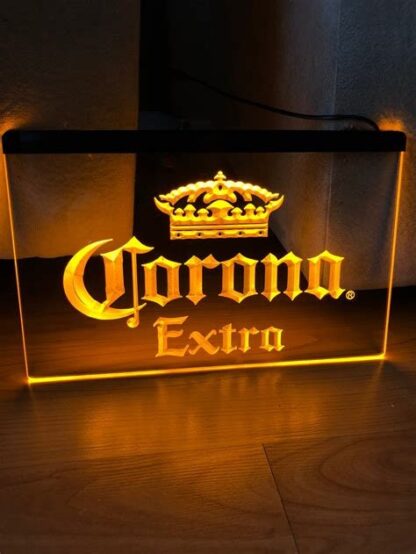 Corona Extra LED Sign – Bar & Man Cave Gift - Image 3