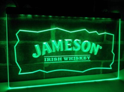 Jameson Whiskey LED Sign – Irish Pub & Bar Wall Light - Image 6