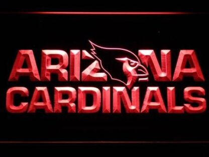 Arizona Cardinals LED Sign – Man Cave & Game Room Decor - Image 4