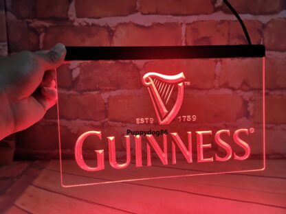 Guinness LED Sign – Bar & Pub Light for Beer Lovers - Image 5